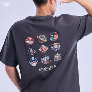 多猿宇宙 任務徽章短T