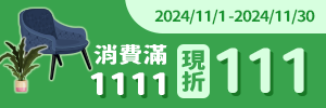 搶眼新店樂推薦：加碼滿1111現折111