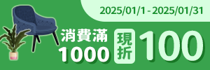 搶眼新店樂推薦：加碼滿1000現折100