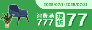 搶眼新店樂推薦：滿777現折77