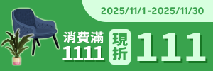 搶眼新店樂推薦：滿1111現折111