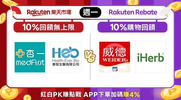 購物網推薦-10%回饋無上限