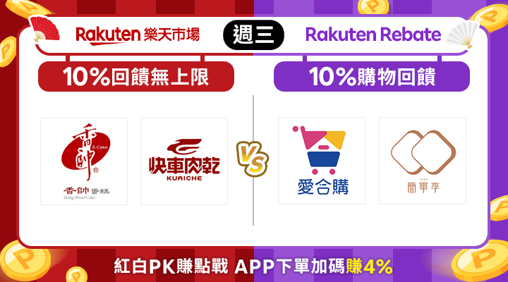 購物網推薦-10%回饋無上限