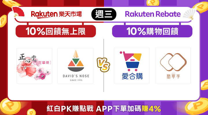 購物網推薦-10%回饋無上限
