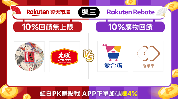 購物網推薦-10%回饋無上限