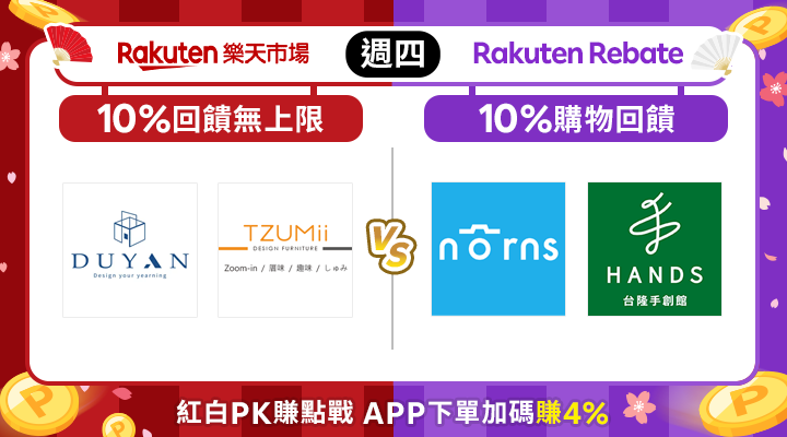 購物網推薦-10%回饋無上限