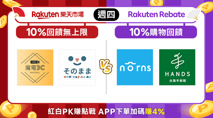 購物網推薦-10%回饋無上限