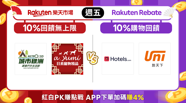 購物網推薦-10%回饋無上限