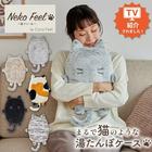 網購推薦-貓咪觸感熱水袋套抱枕