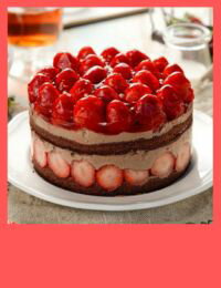 網購推薦-6吋草莓修格拉50顆草莓