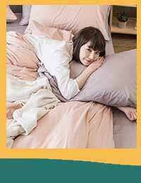 網購推薦-經典素色床包被套組