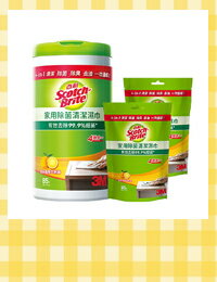 網購推薦-3M 百利除菌清潔濕巾桶裝