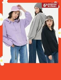 網購推薦-5thSTREET半開襟帽T