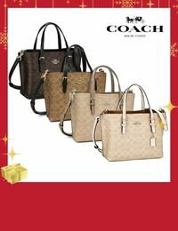 網購推薦-COACH老花托特包