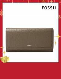 網購推薦-FOSSIL真皮拉鍊長夾