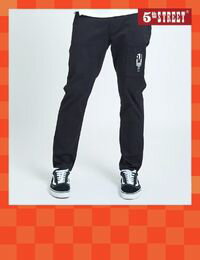 網購推薦-5thSTREET休閒直筒褲