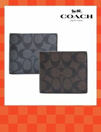 網購推薦-COACH老花短夾