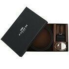 網購推薦-COACH雙扣頭牛皮皮帶