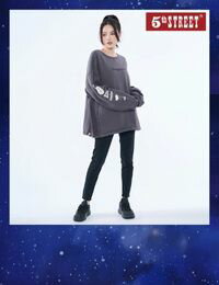 網購推薦-5th中性厚長袖T恤