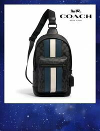 網購推薦-COACH休閒斜跨包