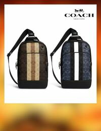 網購推薦-COACH 老花斜背包