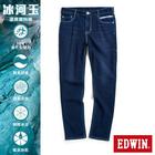 網購推薦-EDWIN 冰河玉 男款小直筒褲