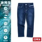 網購推薦-EDWIN 冰河玉 女款直筒七分褲