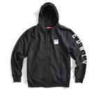 網購推薦-率性左袖LOGO連帽拉T