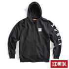 網購推薦-左袖LOGO連帽拉T外套