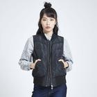 網購推薦-羽絨背心-女款黑色