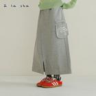 網購推薦-抹茶繡花太空棉裙