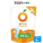 網購推薦-橘子工坊洗衣精補充包6入/箱