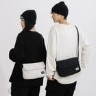 網購推薦-日系純色情侶單肩包