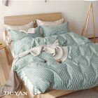 網購推薦-DUYAN竹漾寢飾-200織精梳棉床包被套組