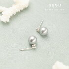 網購推薦-SU SU 飾品-芋紫色珍珠鋯鑽耳環 網購推薦-SU SU 飾品-芋紫色珍珠鋯鑽耳環