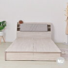 網購推薦-沐家具mufurniture-Light 現代風 6尺床組