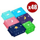 網購推薦-愛康 超透氣衛生棉箱購48入